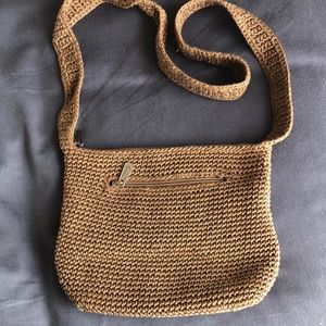 The Sak Crochet Tan Purse